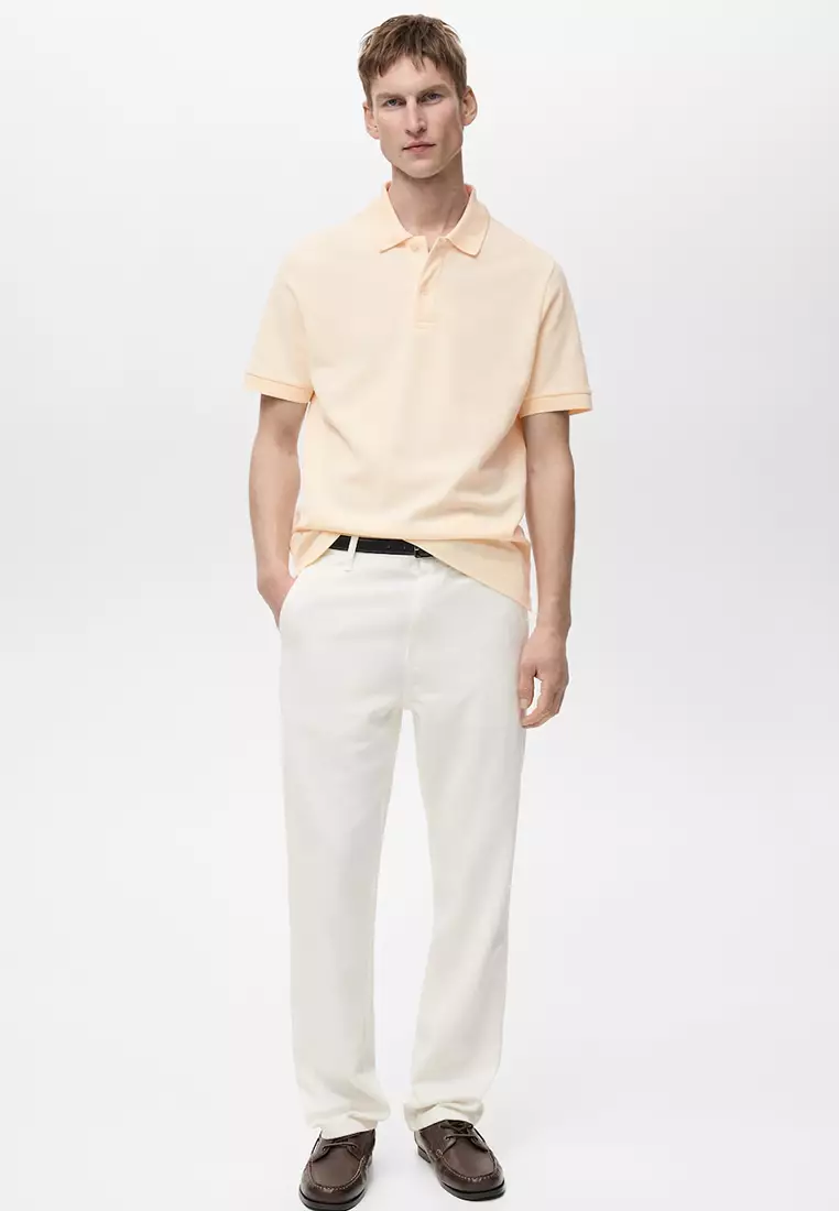 Regular-Fit Cotton Piqué Polo Shirt