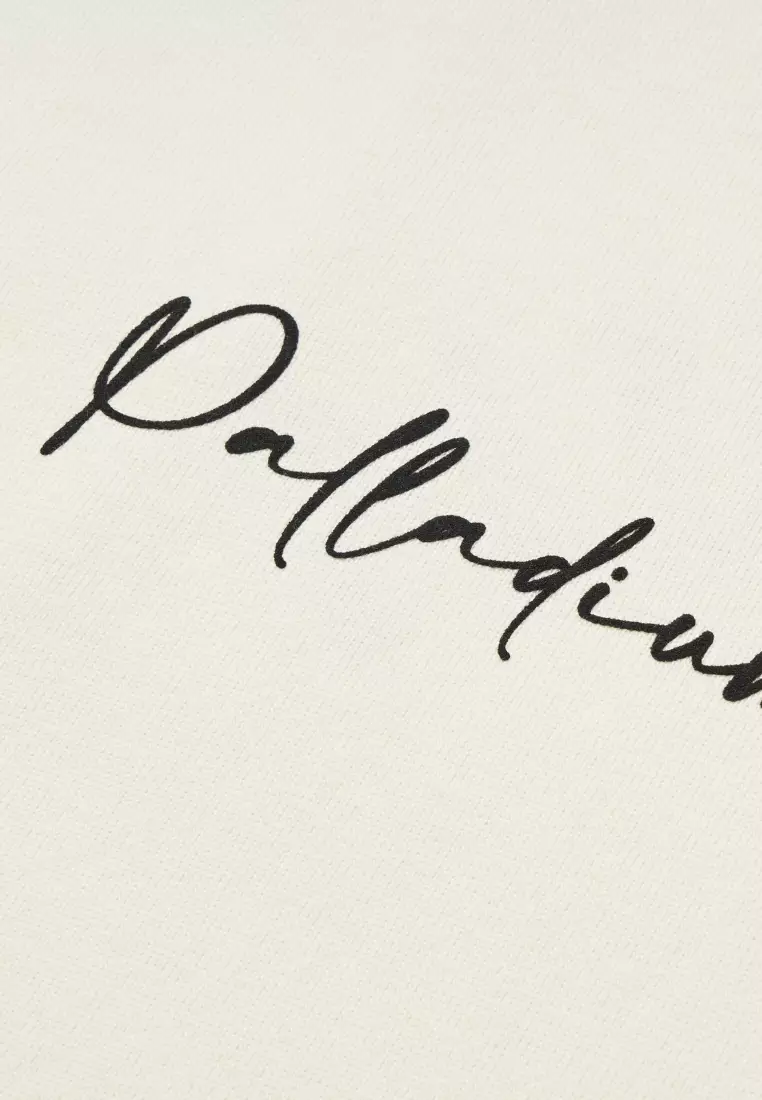 MEN'S VINTAGE PALLADIUM LOGO LOOSE FIT COTTON T-SHIRT