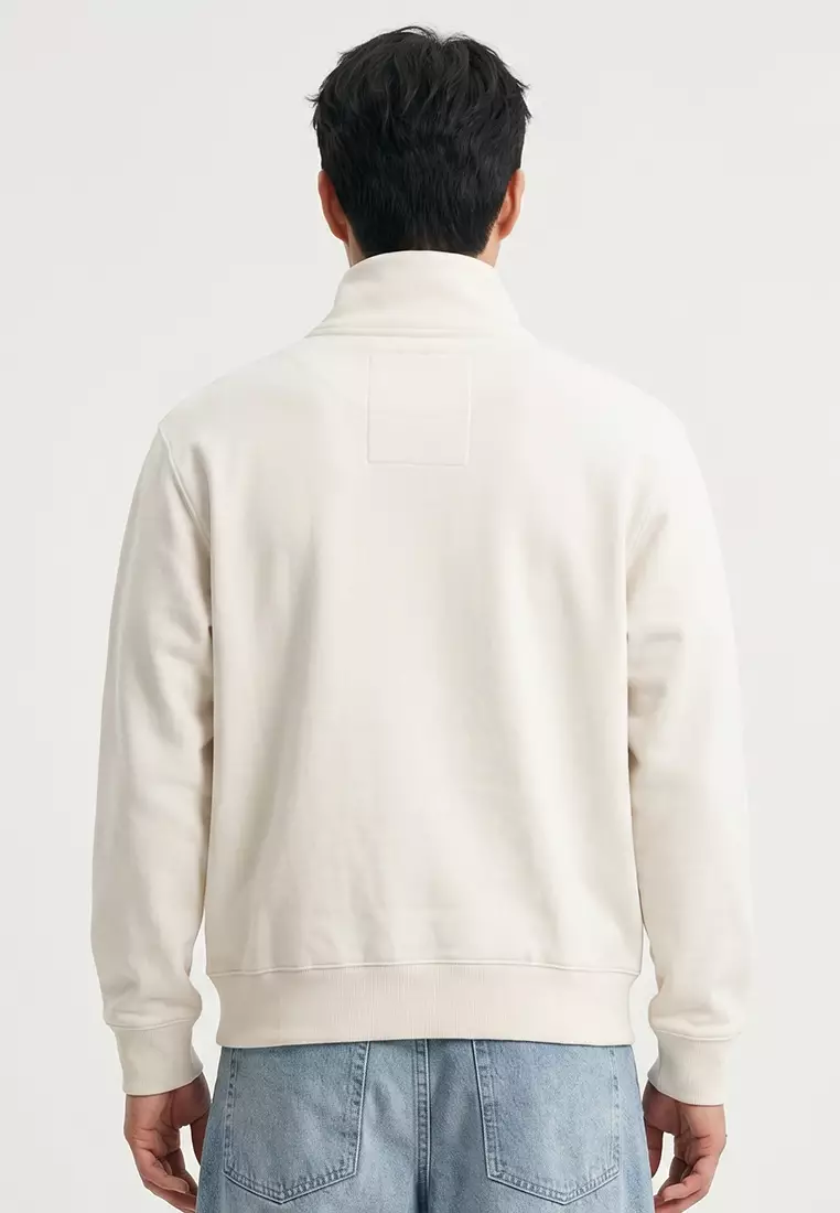 Essential Logo Half Zip Sweatshirt