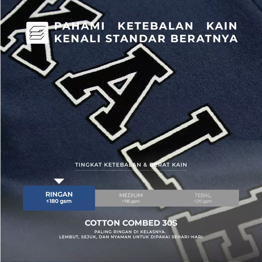 Kale Nathan Navy / Kaos Lengan Pendek Pria / T-shirt Pria