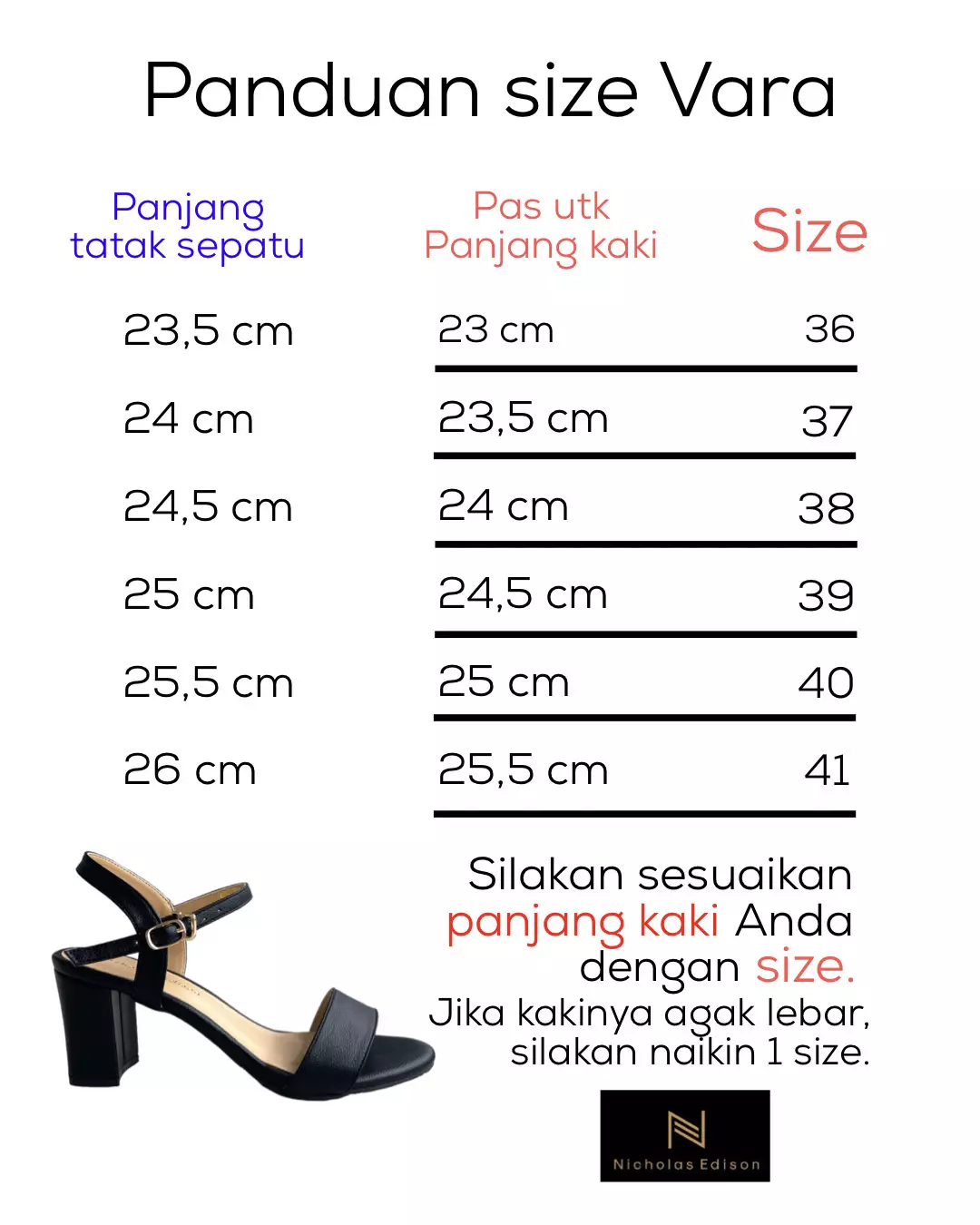 Nicholas Edison Heel Vara White