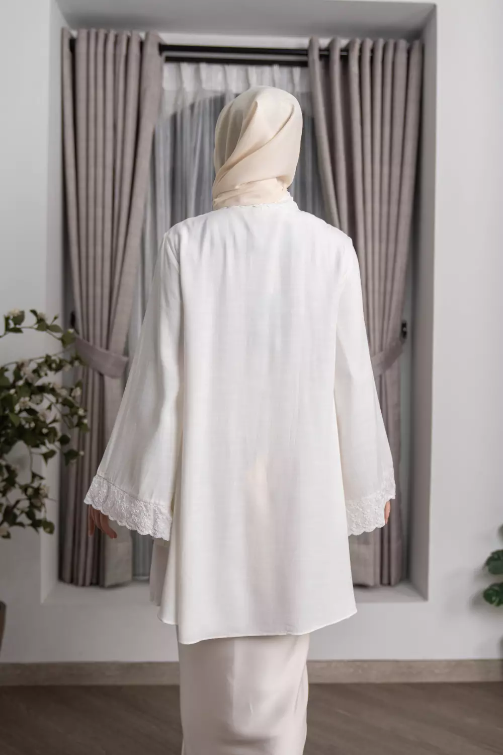 Klamby - Ratimaya Tunic White Dove-M