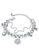 YOUNIQ YOUNIQ VERS Tree Silver Titanium Steel Chain Bracelet with Heart Dangle B6F37ACA1BFD33GS_1