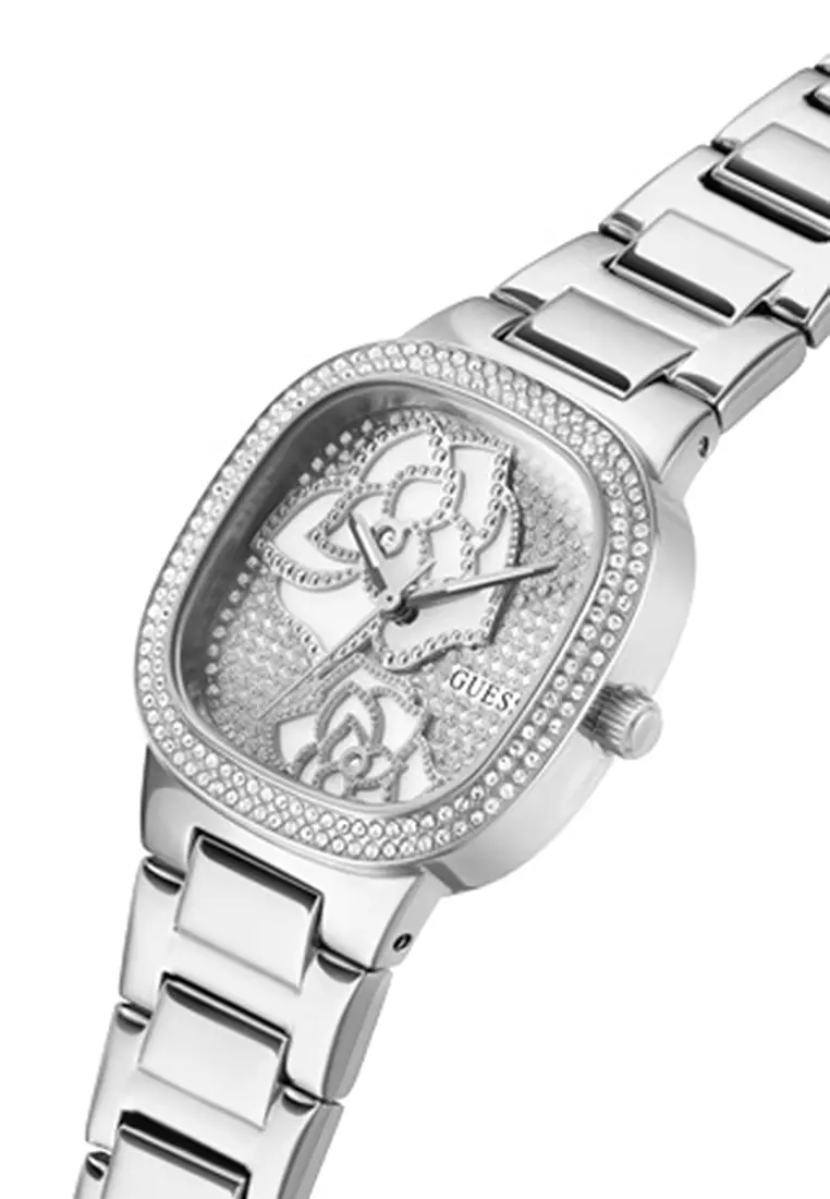 Silver hot sale tone watch