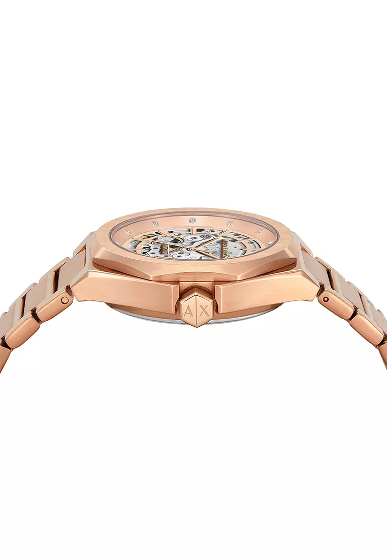 Andrea Gold Stainless Steel Watch AX4619