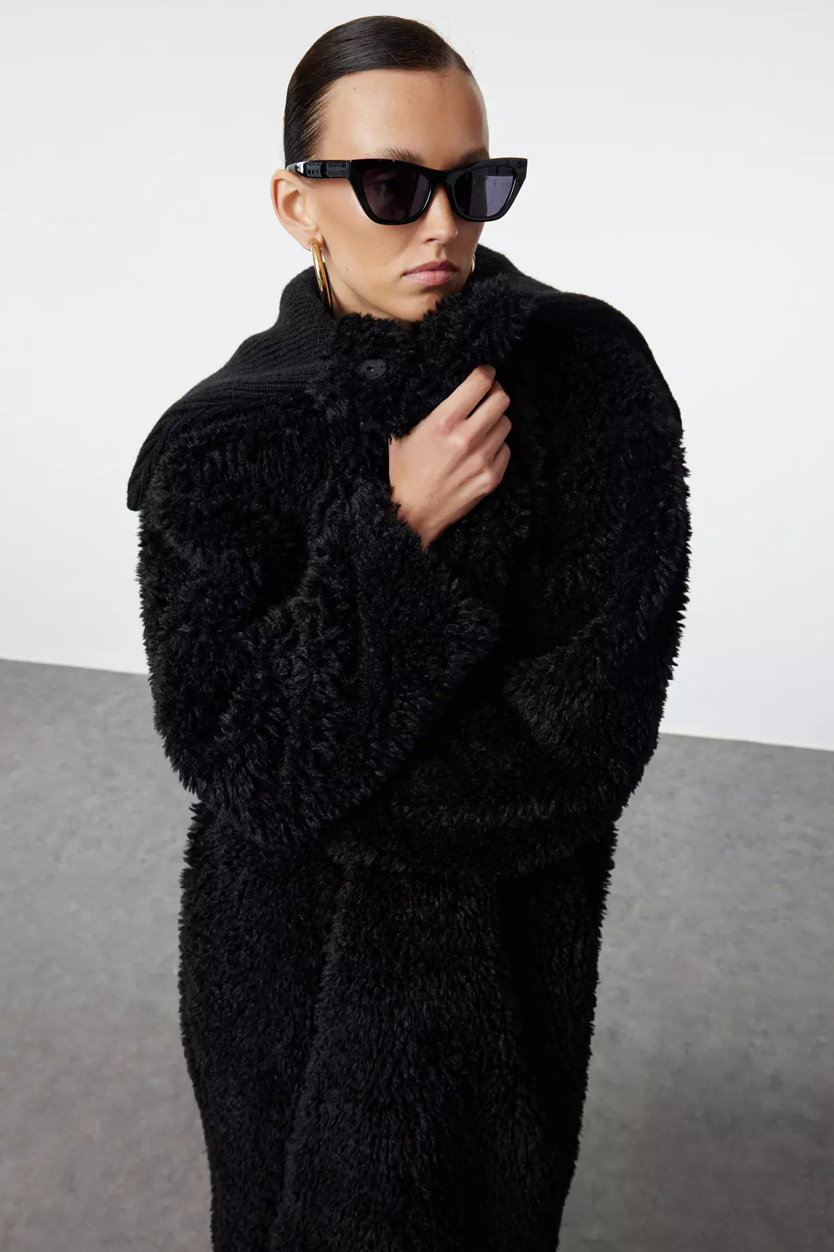 Oversize Plush Coat