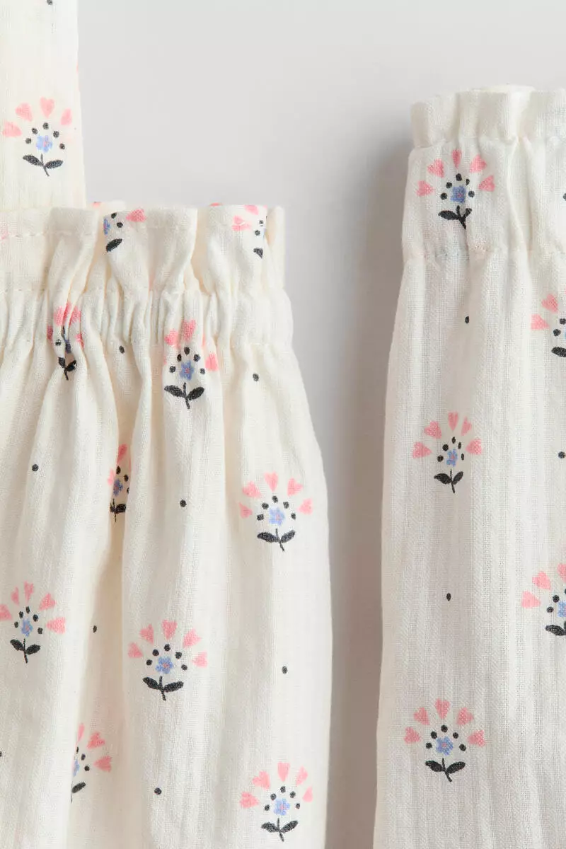 2-piece printed cotton set