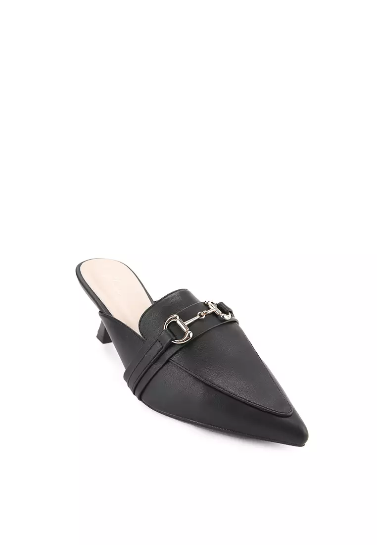 Maisy J2477-1 Heels Mules Black