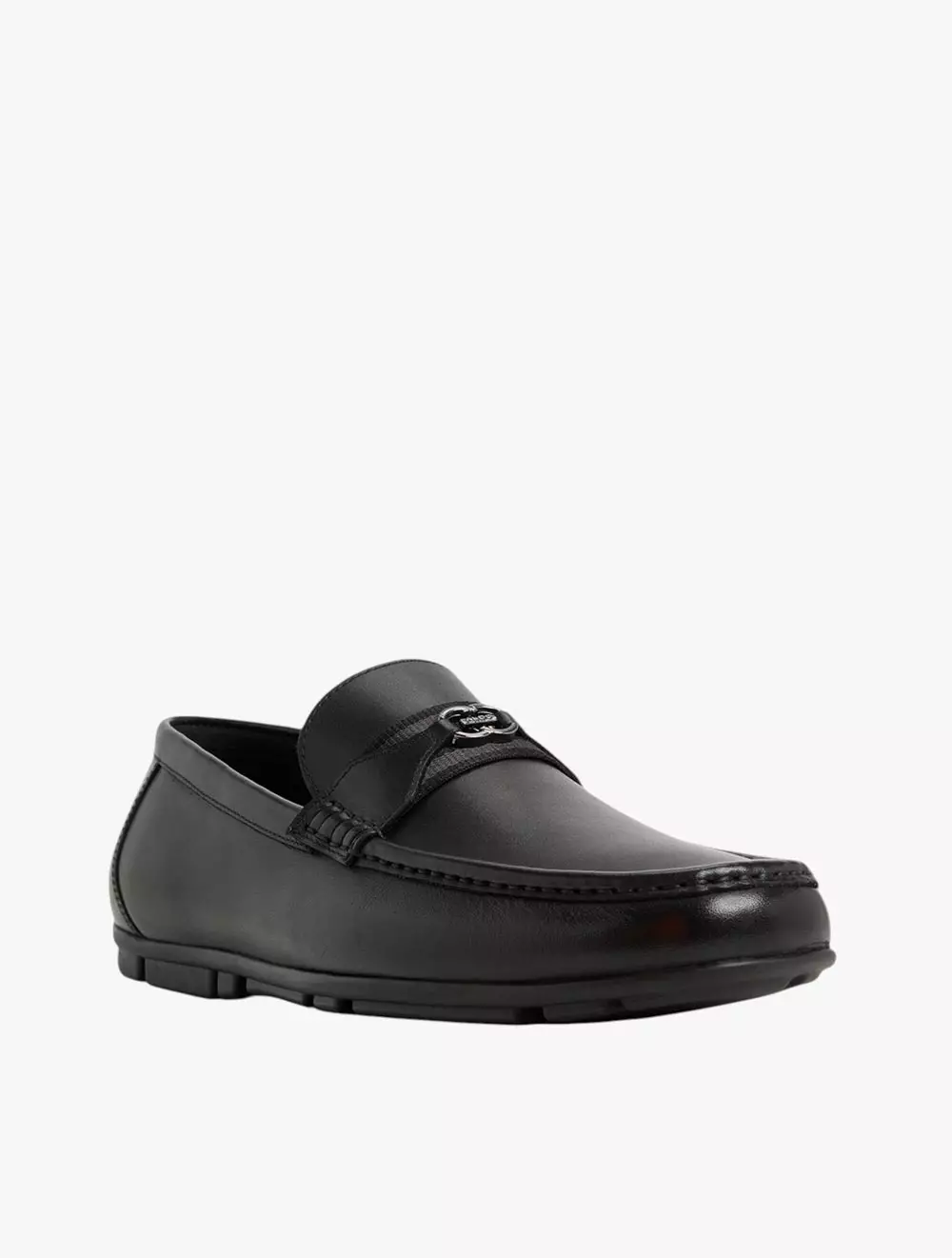 Aldo Kosta-In Men's Slip Ons - Open Black