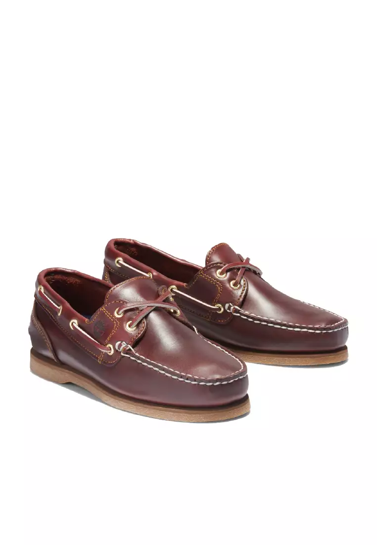 Women's Classic Leather Boat Shoes