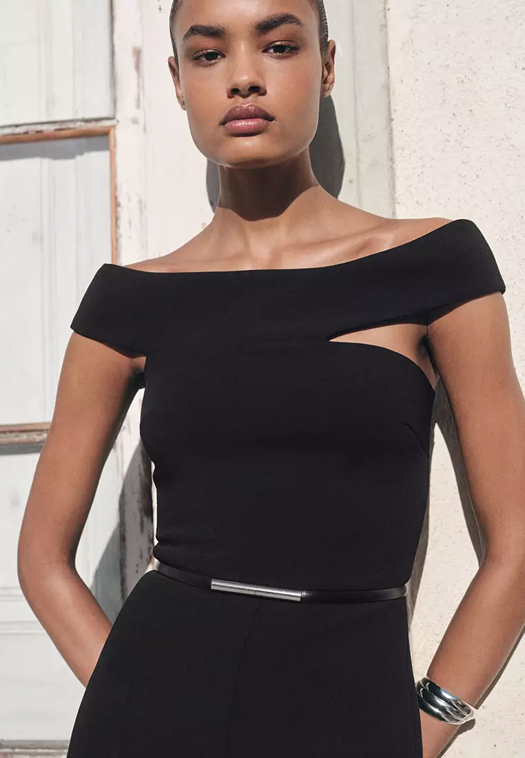 Asymmetric Long Jumpsuit