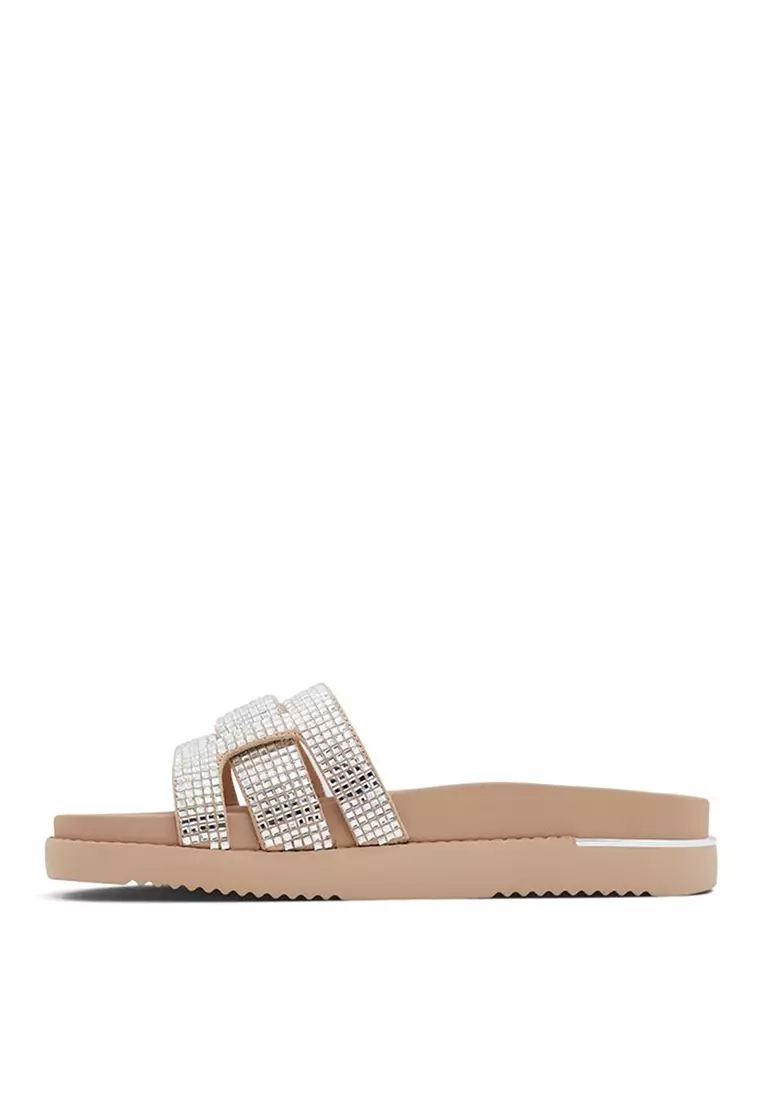 Aldo sandals hot sale with rhinestones