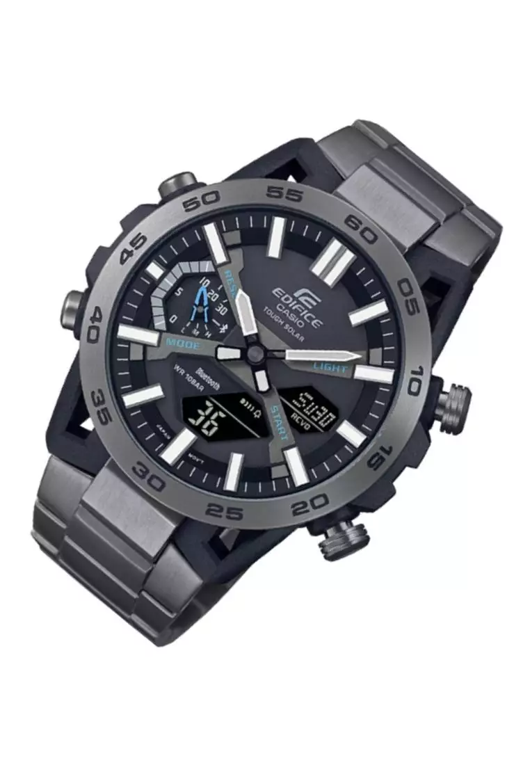 Edifice Digital Analog Watch Solar ECB-2000DC-1A