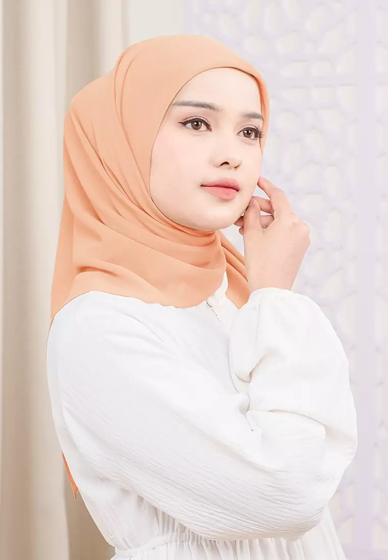 HIJAB INSTAN VIERA-DUSTY ORANGE