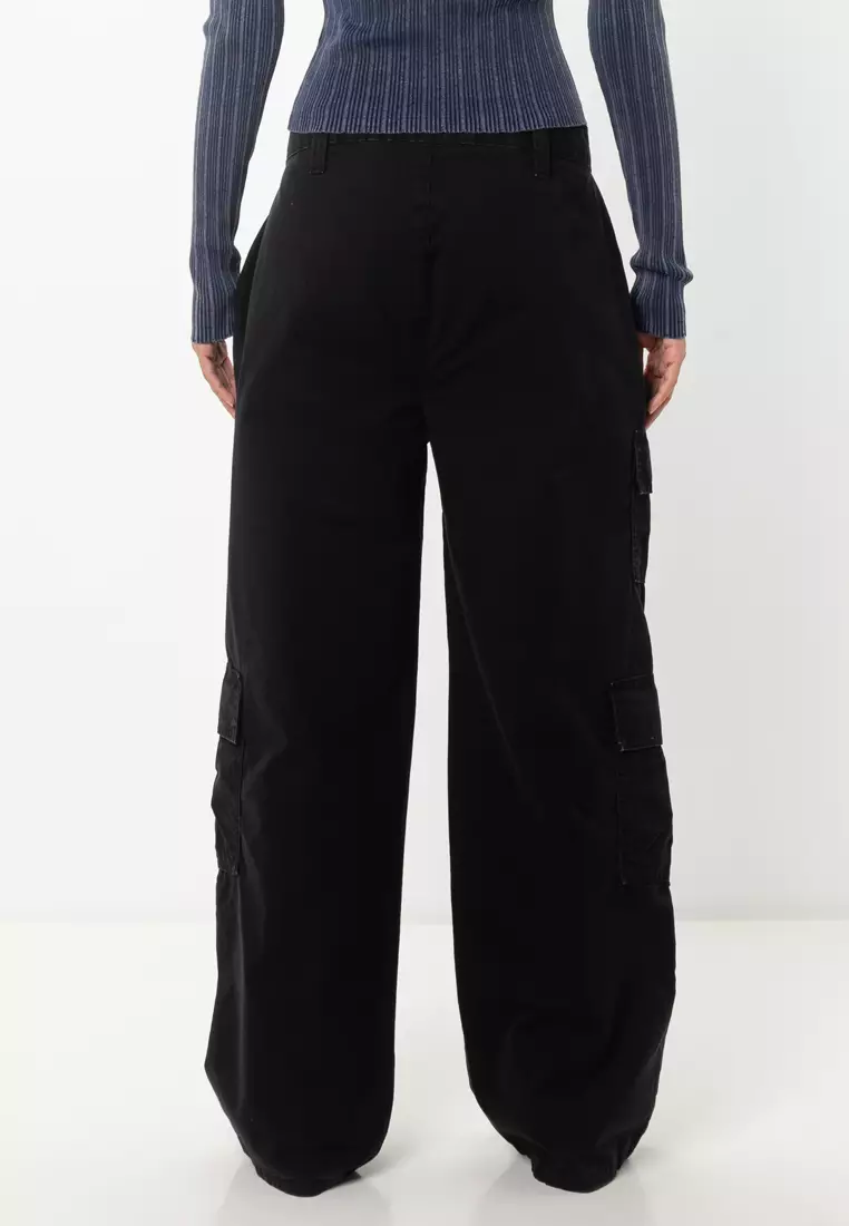 Hourglass Oversized Cargo Trousers
