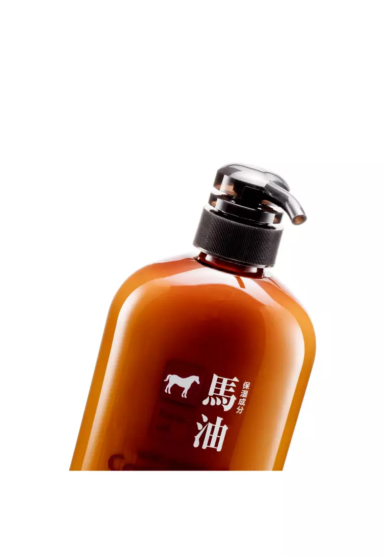 Kumano Horse Oil with Tsubaki Oil Conditioner 600ml