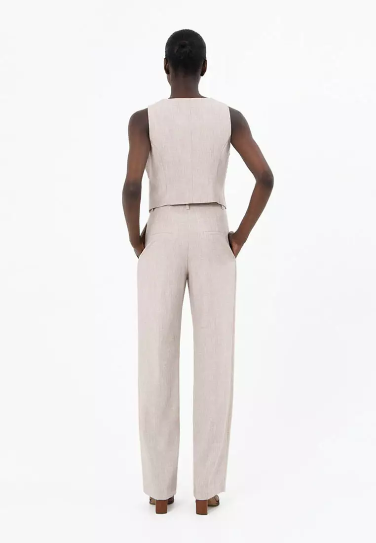 Clara Wide Leg Trousers