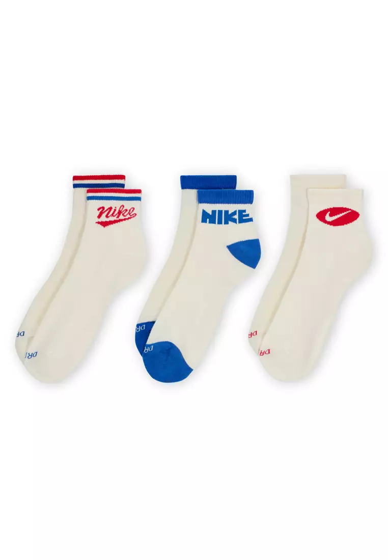 Buy Nike 3-Pack Everyday Plus Ankle Socks 2025 Online ZALORA