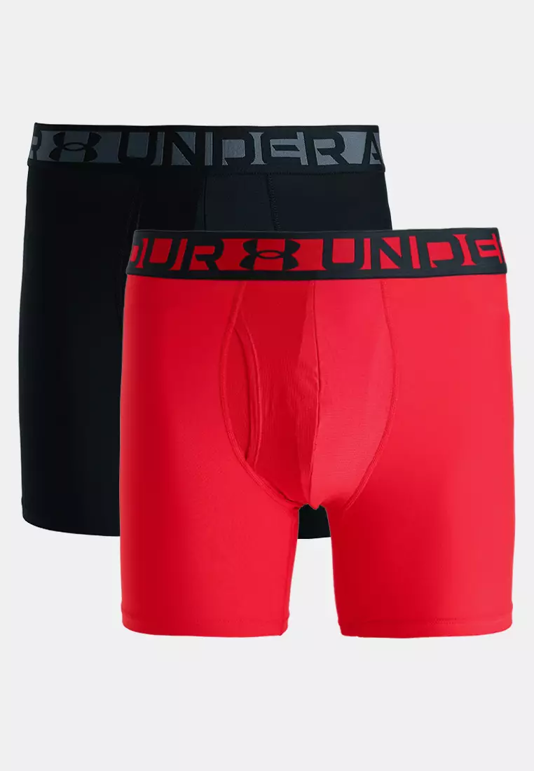 Men's Essential Tech 6" 2-Pack Boxer Briefs