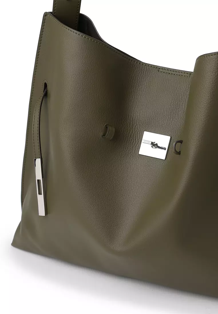 SAOI Belt Tote II - Dark Forest Green