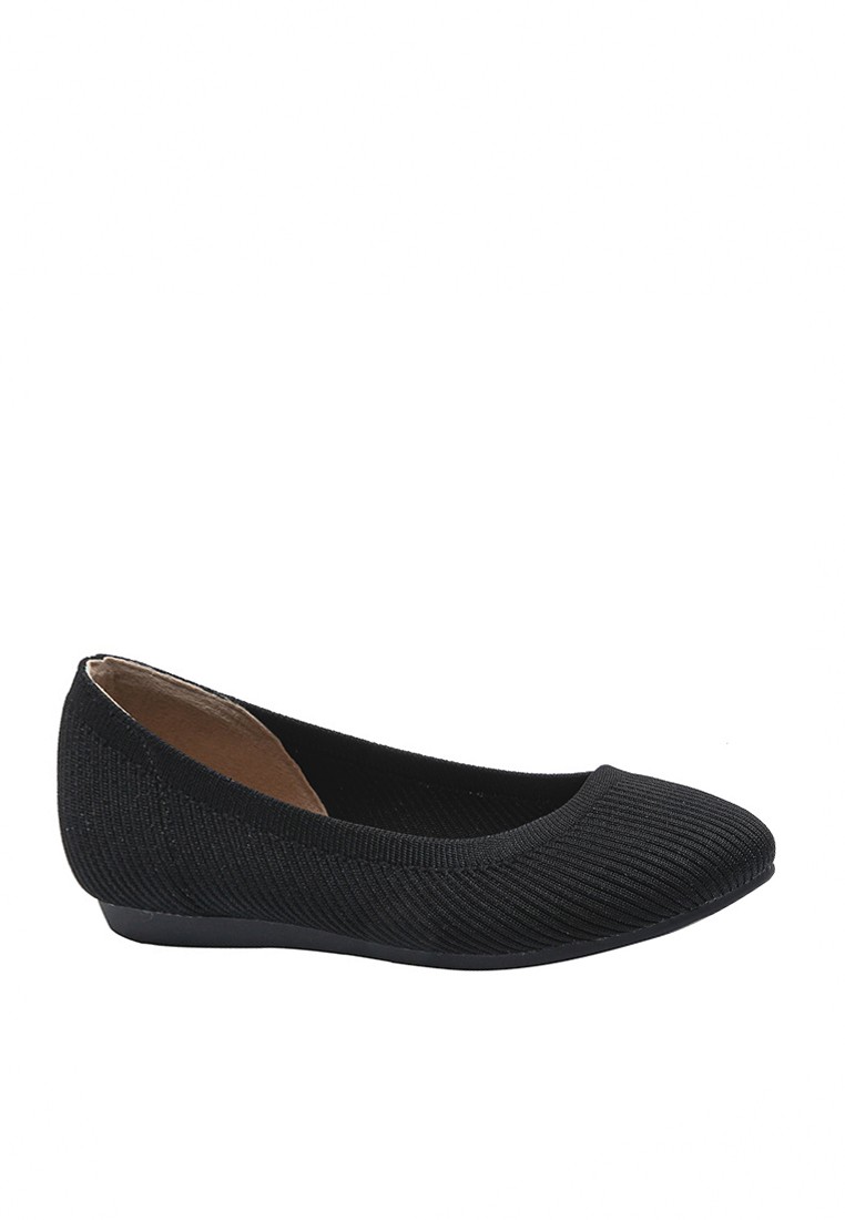 Round Toe Knitted Flat Shoes TJ-Y2