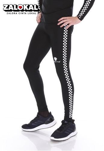 Jual Tiento Tiento Man Long Pants Retro Race Celana Legging Pria Olahraga Renang Sepakbola Lari Original Original Zalora Indonesia
