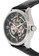 Stuhrling Original black and silver 3997 Quartz Date Watch & Cufflinks Set 8F999ACA4C2A41GS_2
