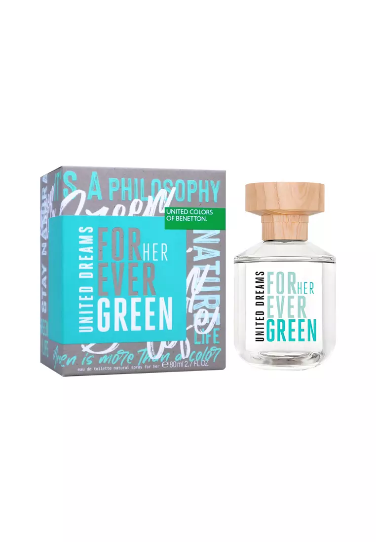 Benetton United Dreams Forever Green for Her 80 ML