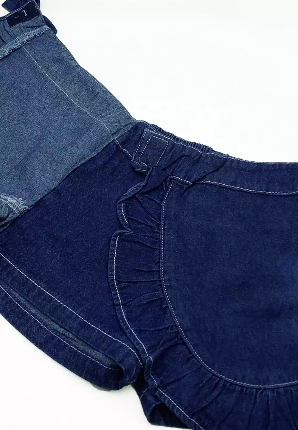 Wakakids Rok Celana Jeans Anak Perempuan Usia 6 Bulan Hingga 8 Tahun Pita Skort Waist Ribbon 048