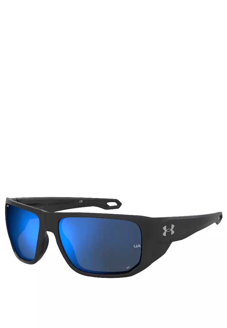 UNDER ARMOUR Sunglasses UA ATTACK 2-807-7N, Rectangular Sharp with Black color