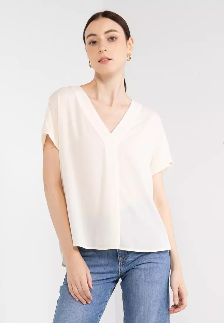 Amalfi V-Neck Blouse