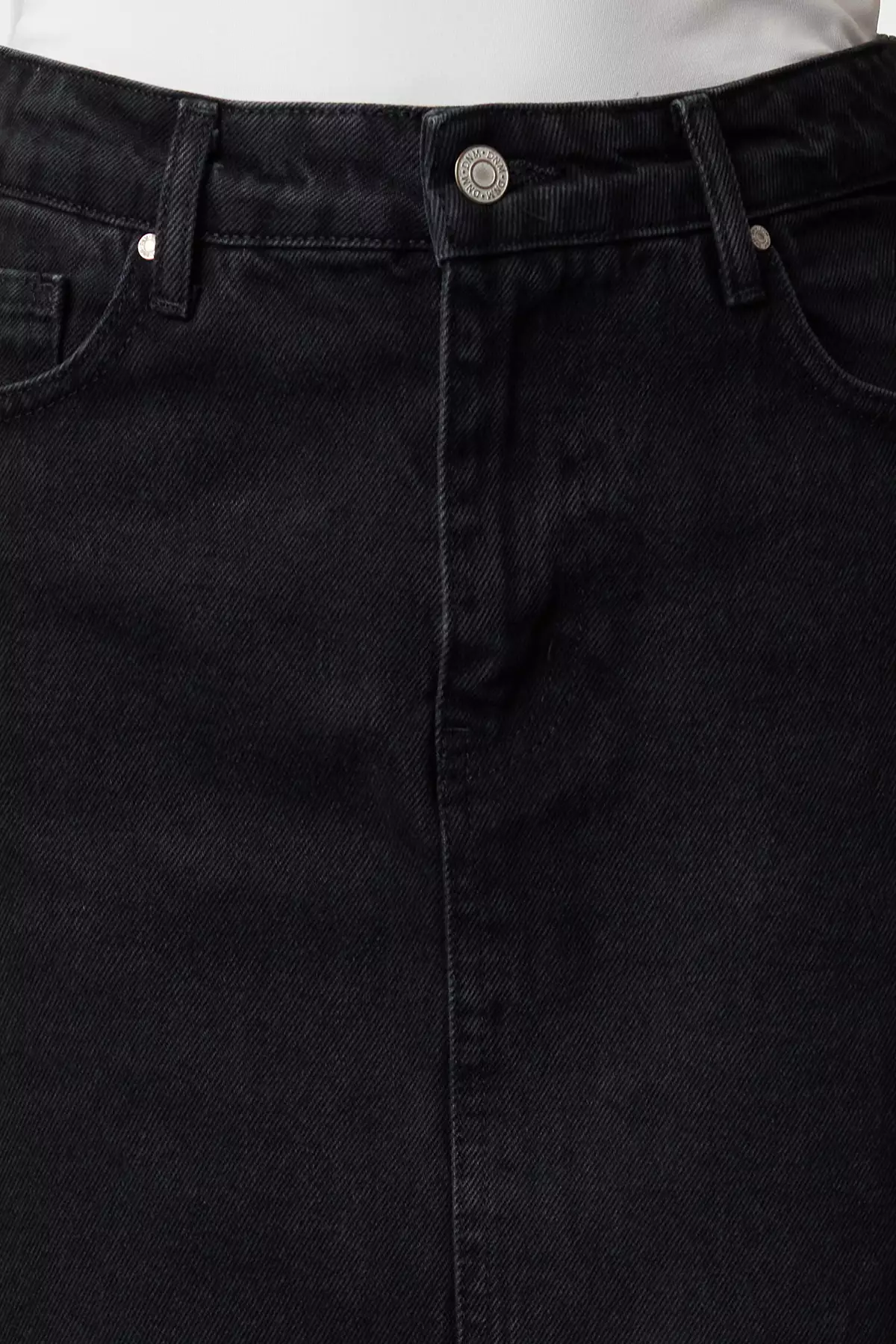 High Waist Denim Skirt