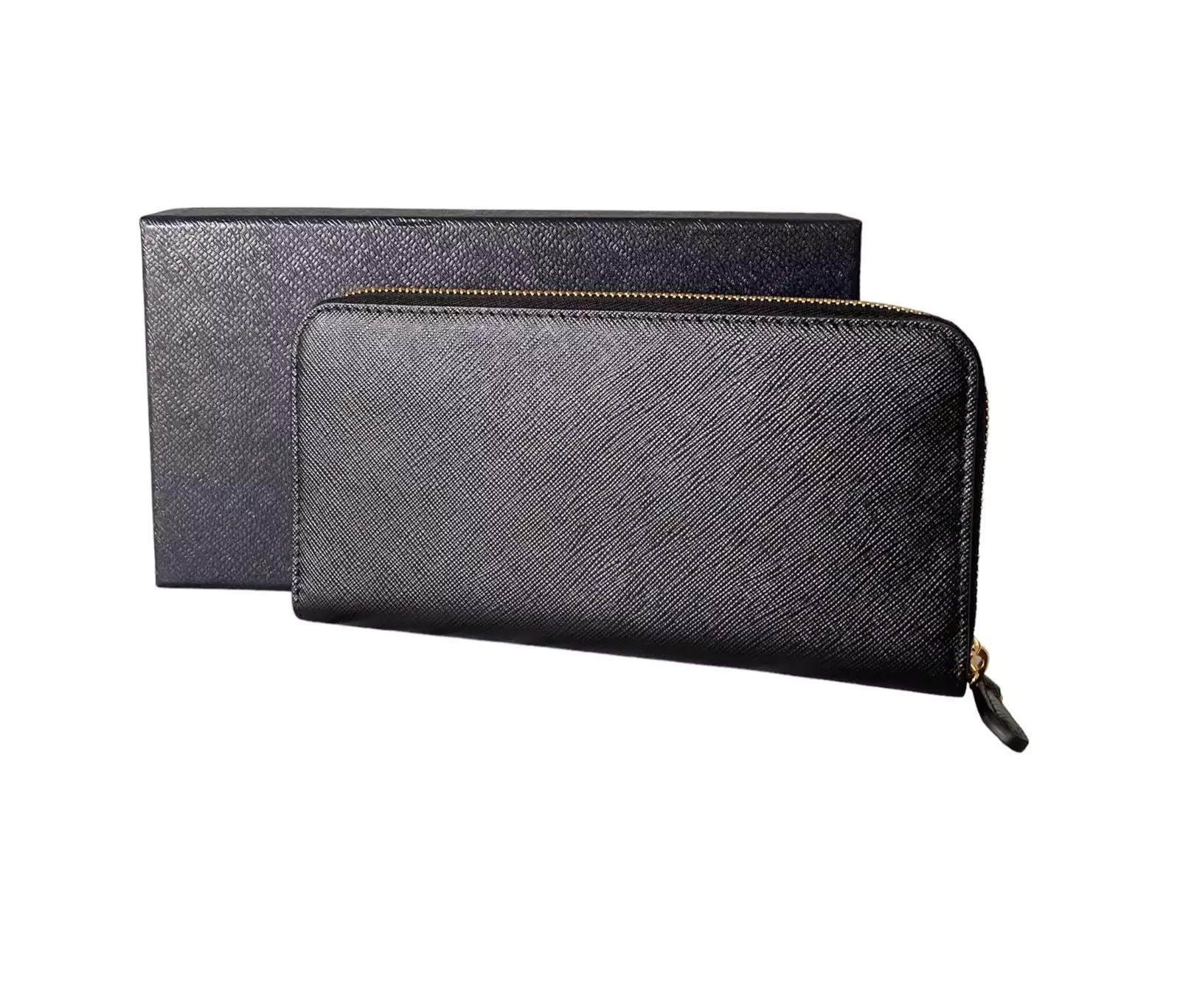 Jual Prada Prada Wallet 1ML506 Saffiano Emboss Nero Original 2025