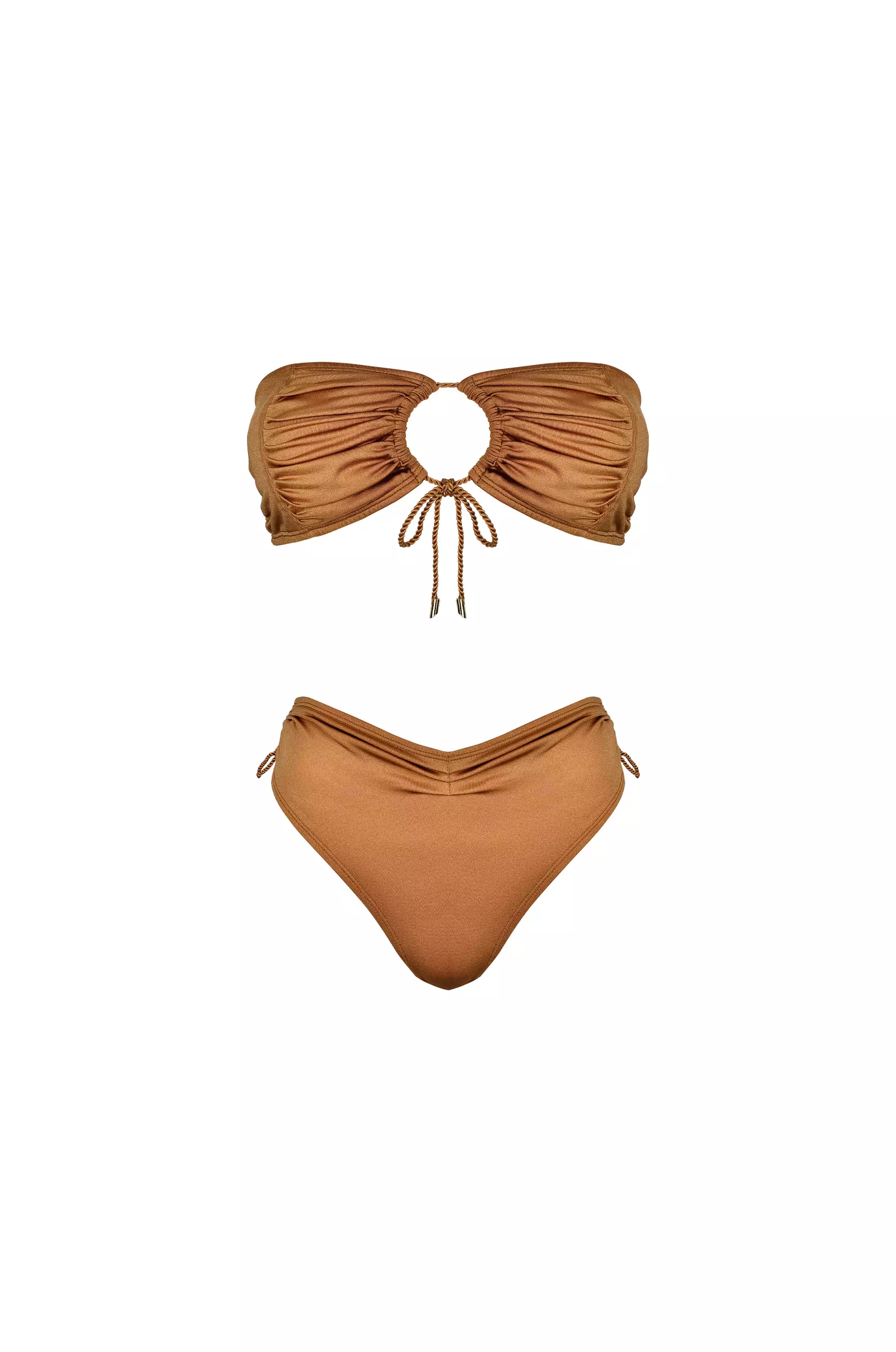 Jual AANOUKIS MYKONOS Shiny Light Brown - Bikini Original 2023 | ZALORA ...