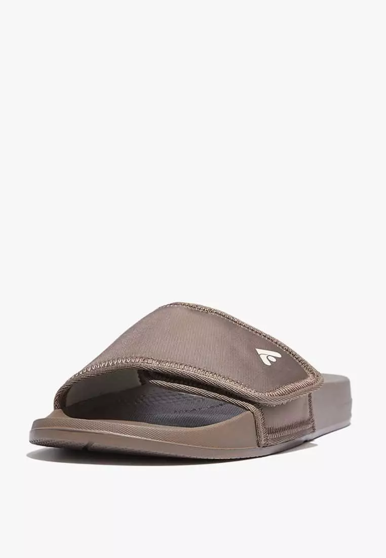 Discount on Fitflop  shoes - SKU: Fitflop Iqushion Mens Adjustable Water-Resistant Slides