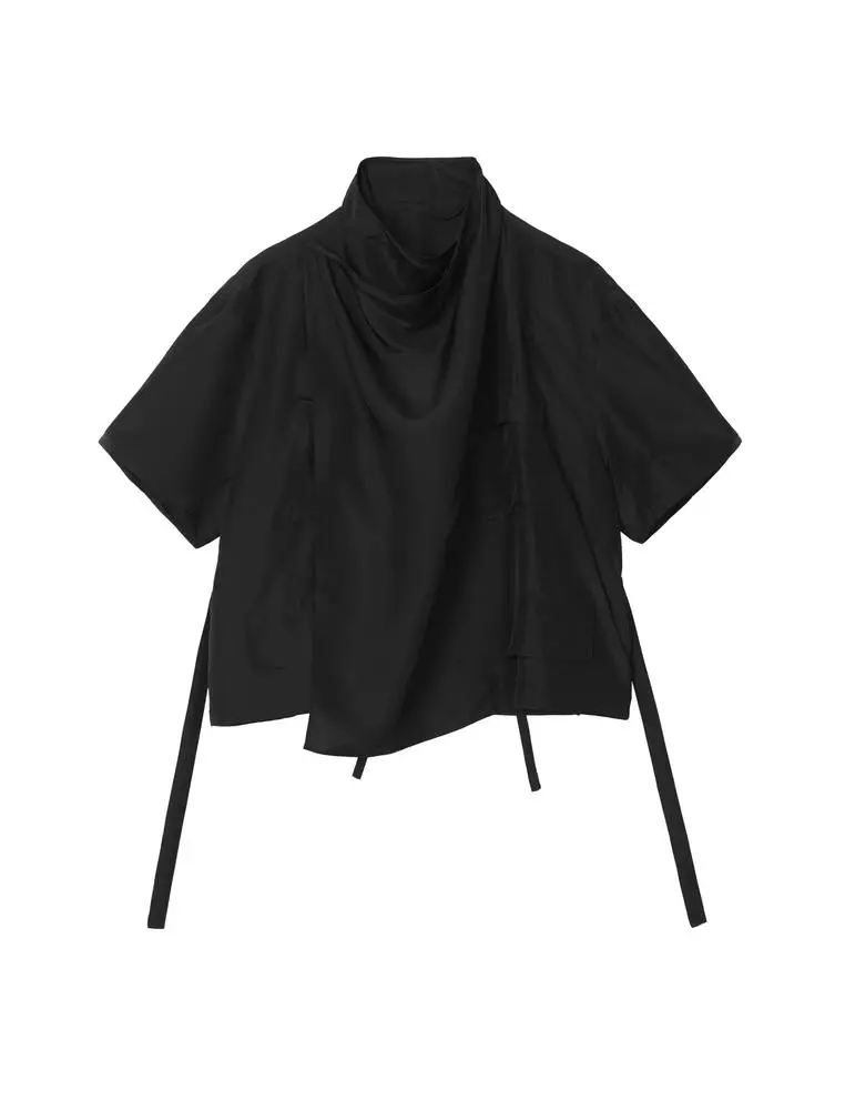 JNBY Women's Silk 3/4-Sleeve Loose Top