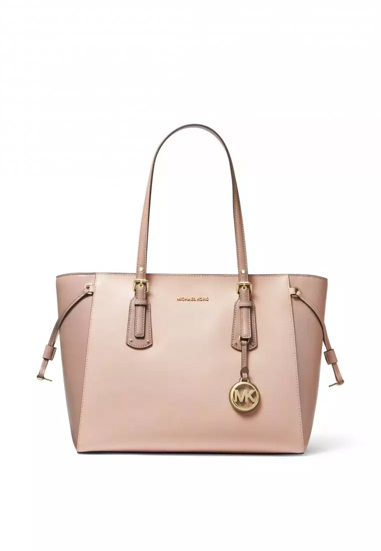 Voyager crossgrain leather tote on sale