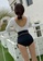 LYCKA white LNN1296 Korean Lady One Piece Swimwear White 1F280USF868D12GS_5