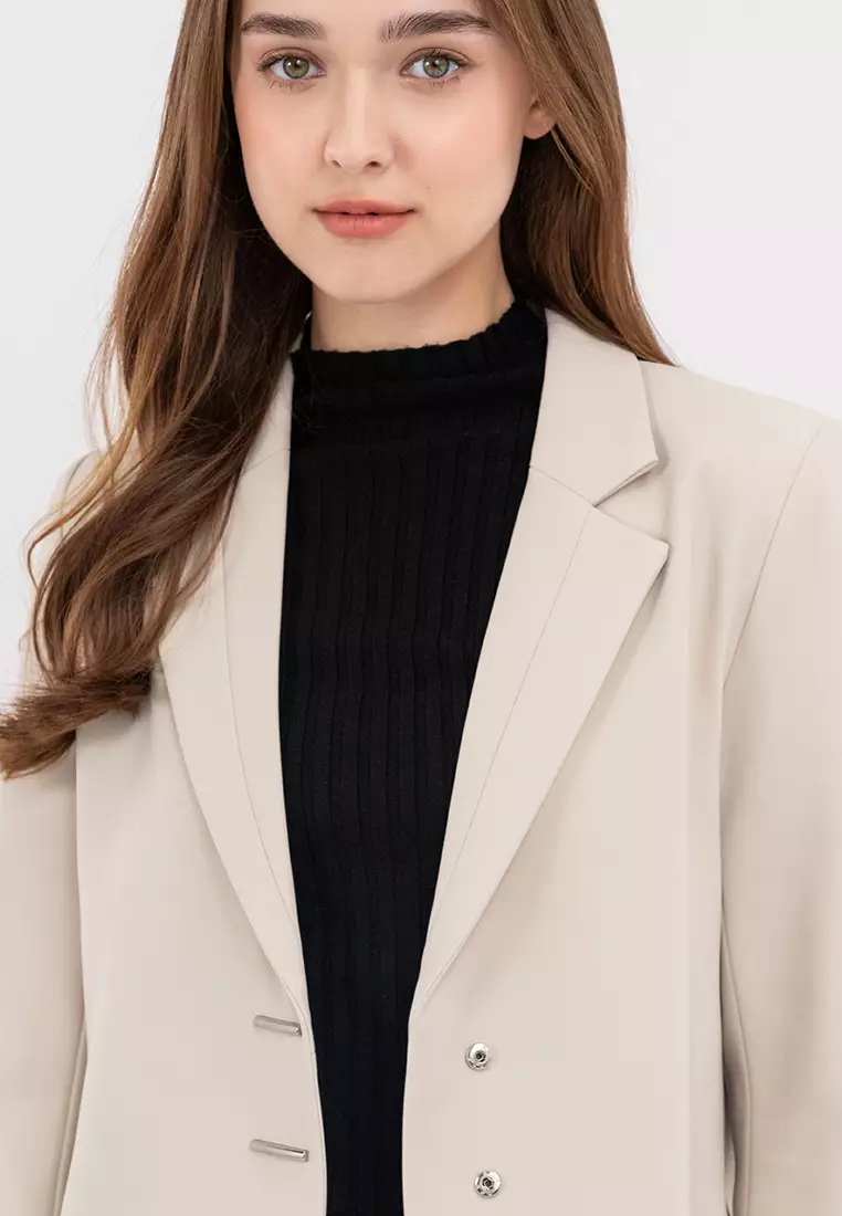 Short Relaxed Fit Blazer