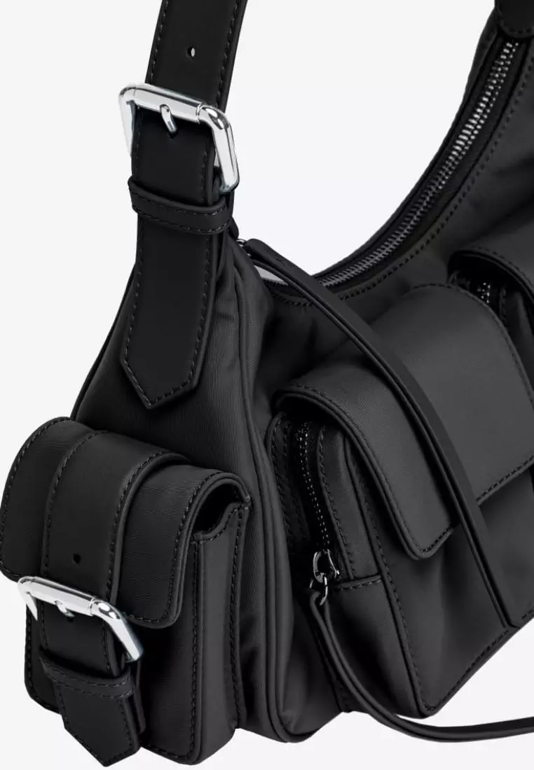 PINKO 104905A2G9Z05 関税送料込 Pinko Black Handbag 101705-A0QO-Z99Q