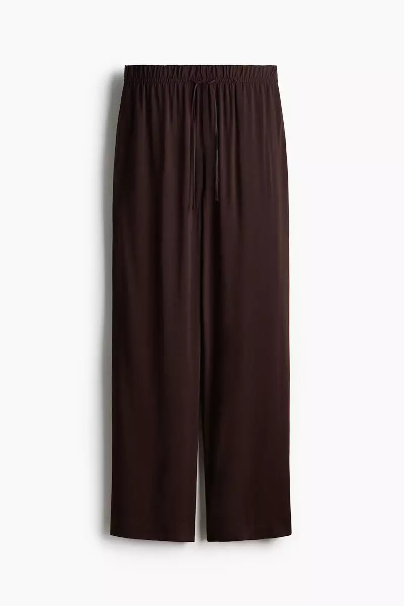 Wide pull-on trousers
