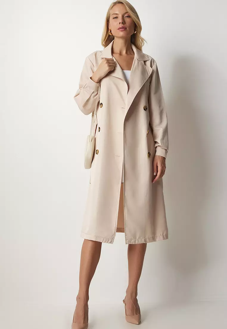 Double Breasted Trench Coat