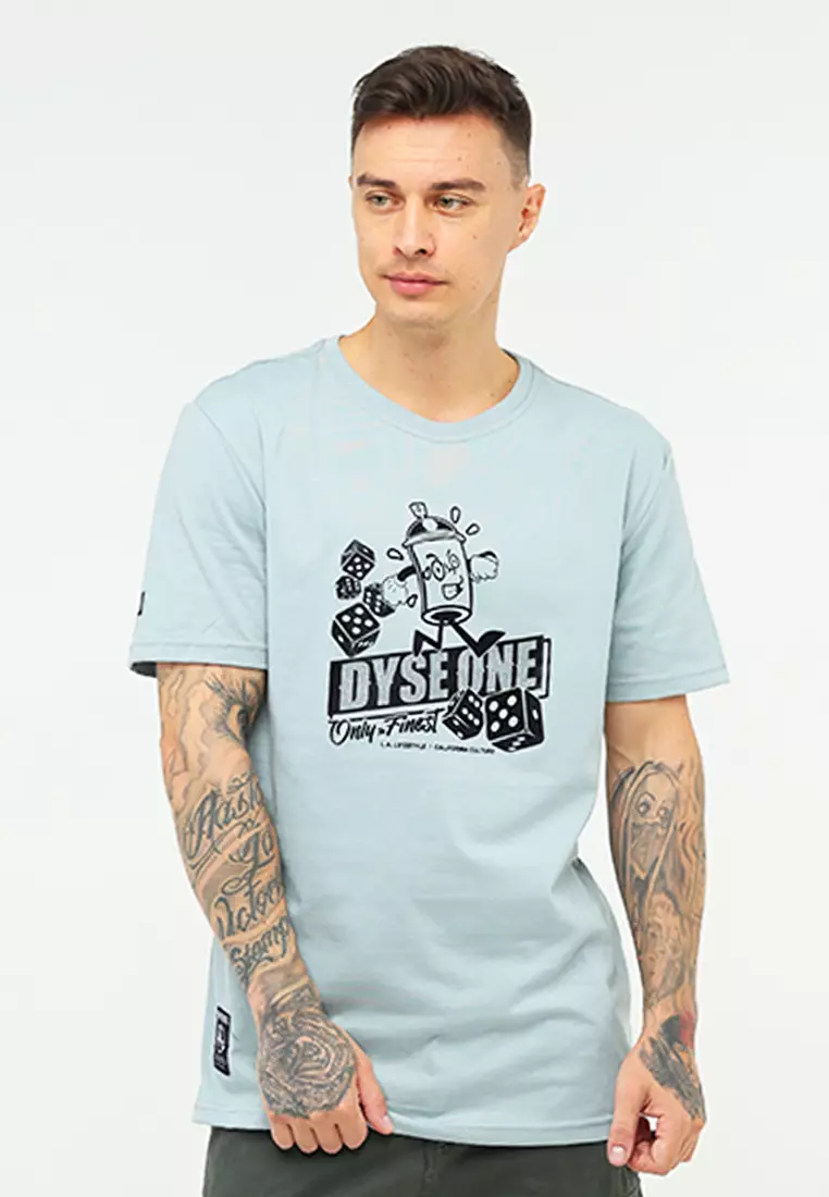 Round Neck Short Sleeves Slim Fit T-Shirt