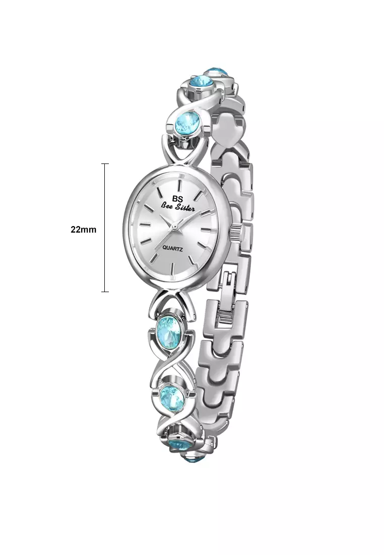 Blue sister quartz watch sale