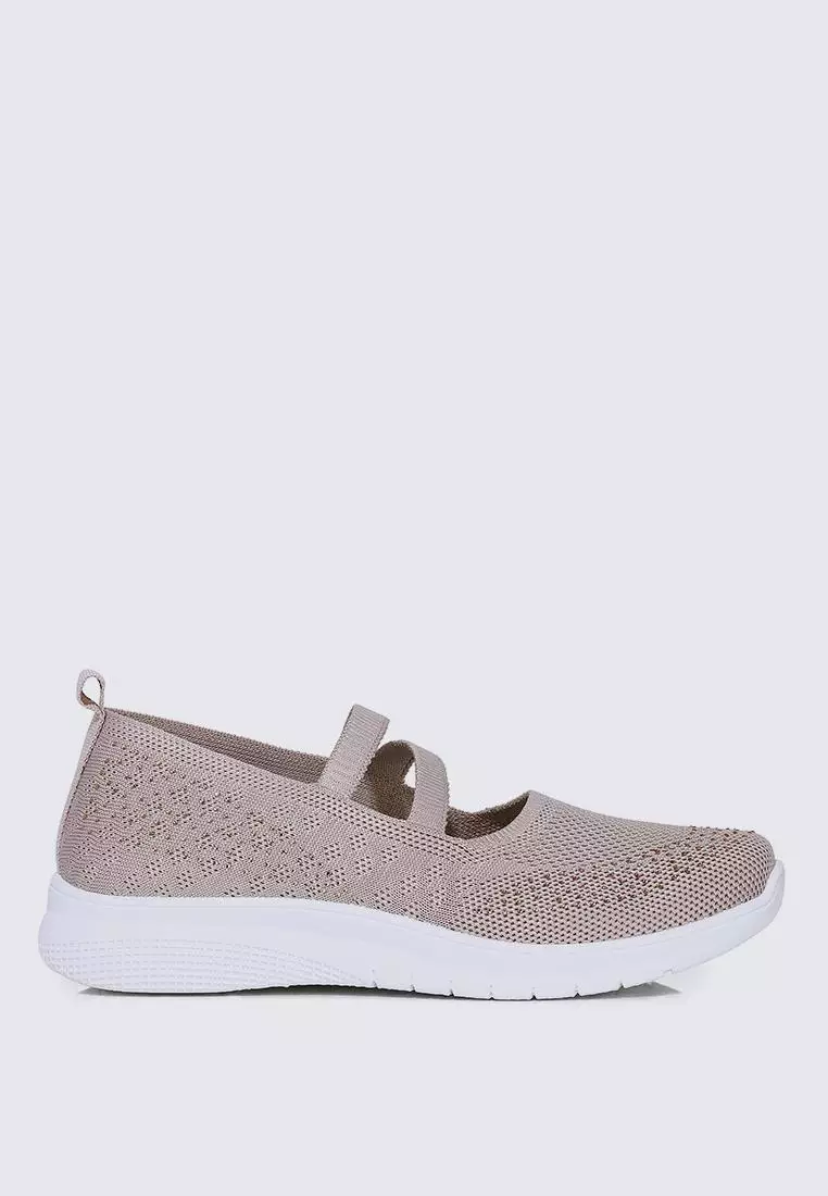 Discount on My Ballerine  shoes - SKU: My Ballerine Gentle Walk Comfy Sneakers In Pink