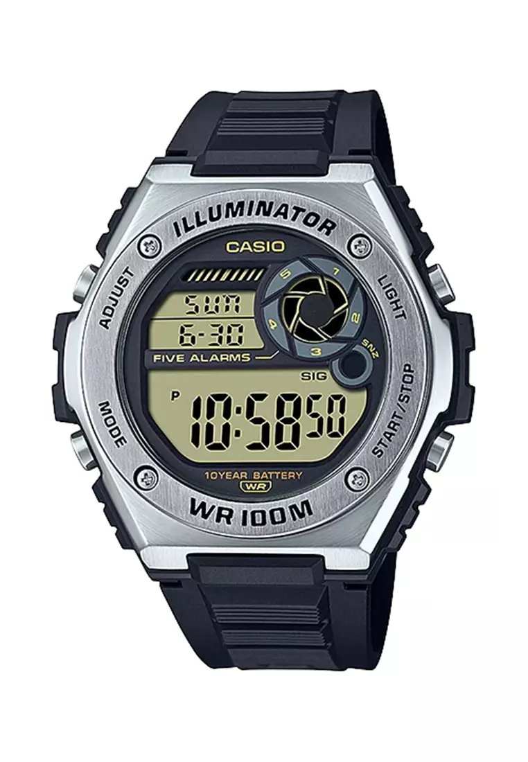 Casio Casio Dual Time Digital Watch (MWD-100H-9A) 2023 | Buy Casio ...