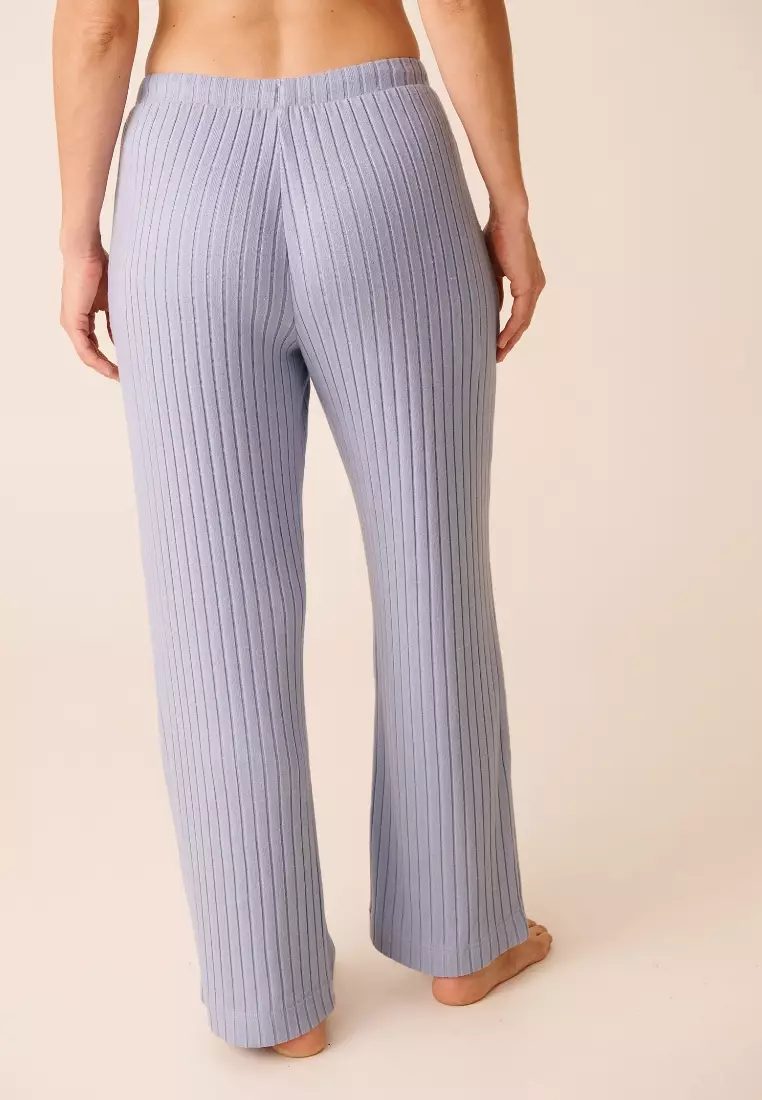 Ribbed Wide Leg Pants
