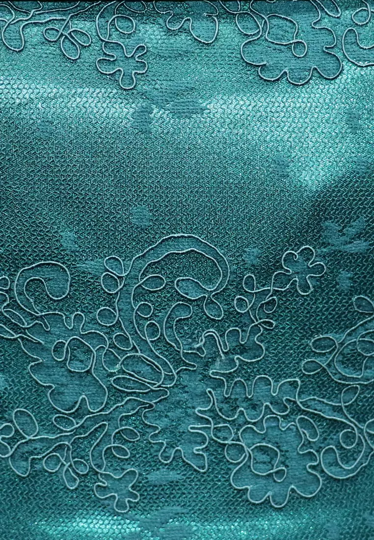 Modern Floral Lace Off-the-shoulder Cocktail Dress