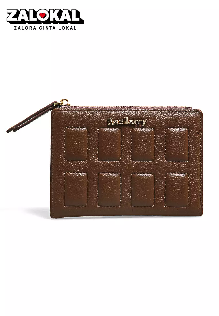 Dompet Wanita Model Pendek Women's Wallet Many Slot Material Leather ORIGINAL