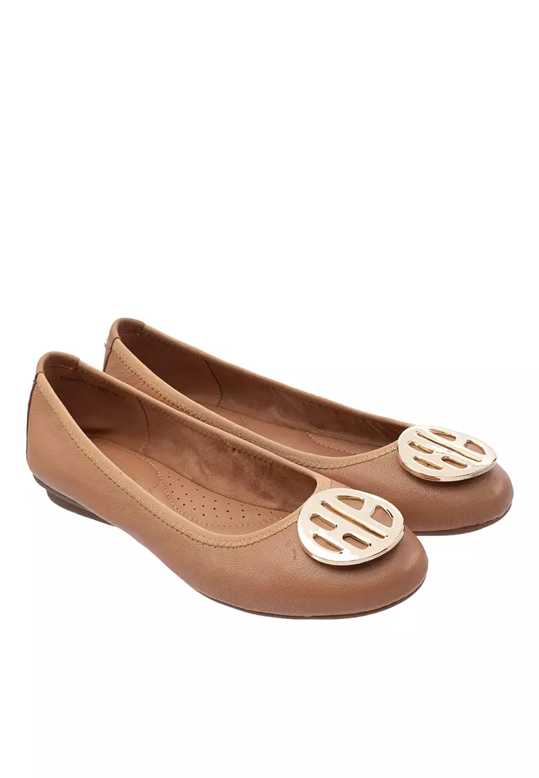 Hush Puppies Women's Samantha II Ballerina - Tan